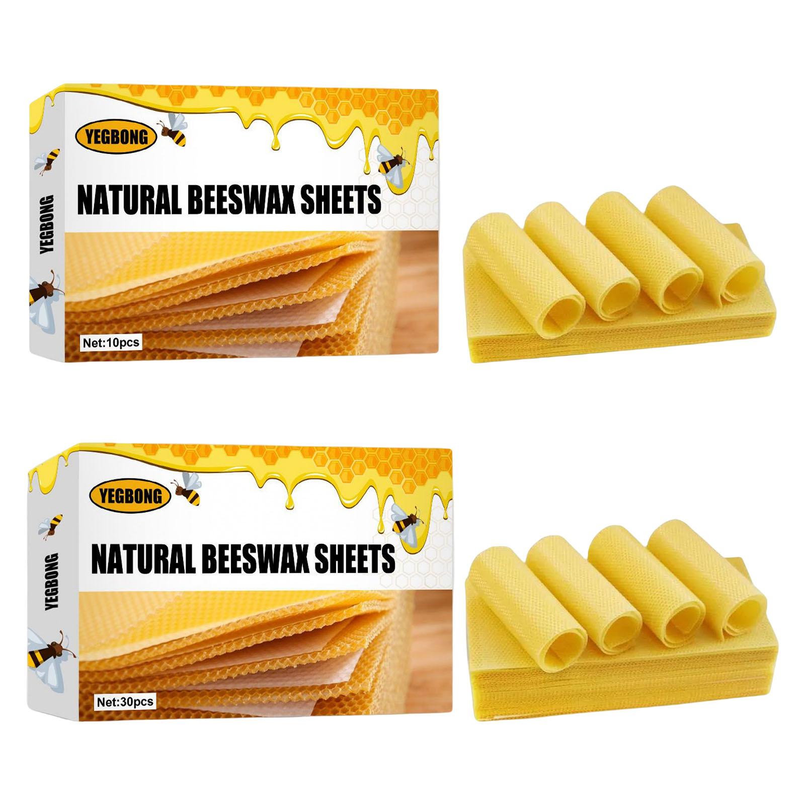 Candle Making With Beeswax - Arkusz wosku pszczelego, Arkuszki podstawowe do