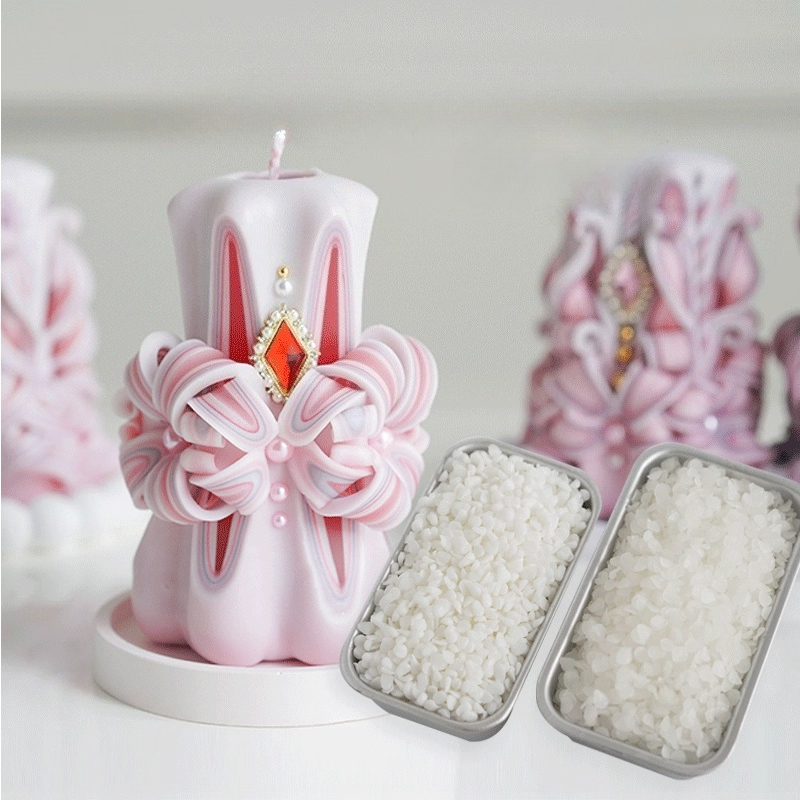 Candle Making With Beeswax - 1KG Rzeźbiony Świeca Zapachowa Materiał Podstawowy