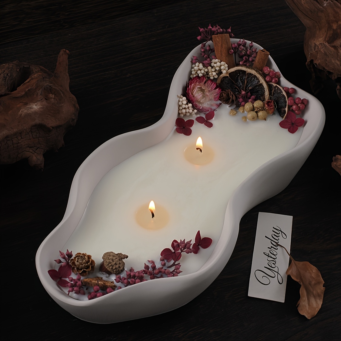 1 Duża, nieregularna, owalna f – Candle Making Vessels recenzja i cena