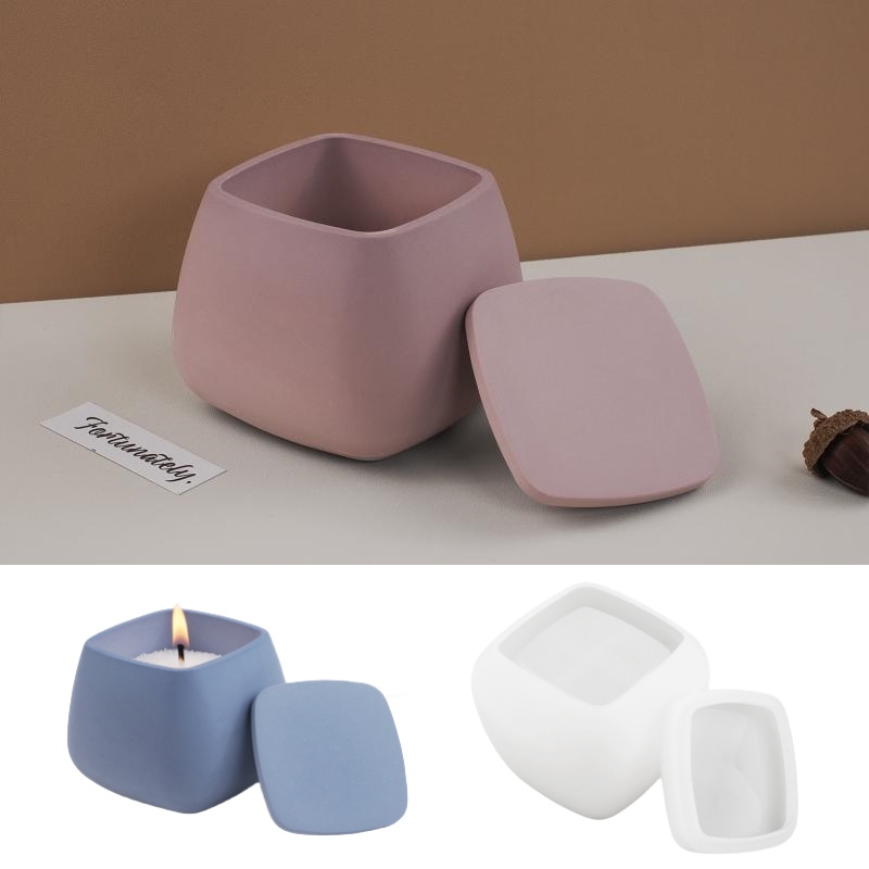 1 zestaw Kwadratowe Pudełko do – Candle Making Vessels recenzja i cena