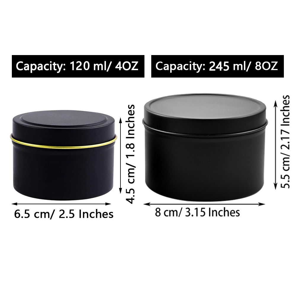 Puszki na świece 4oz/8oz z pok – Candle Making Vessels recenzja i cena