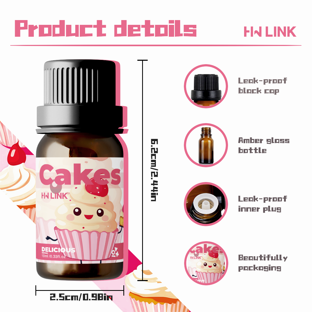 10ml Olejki Eteryczne do Ciast – Candle Making Oils recenzja i cena