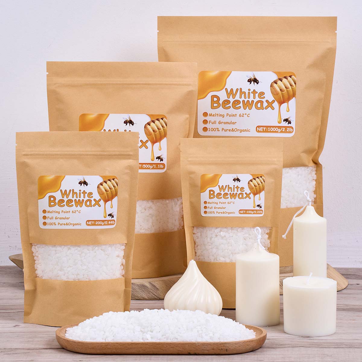 Biały Wosk Pszczelek Czysty Na – Candle Making With Beeswax recenzja i cena