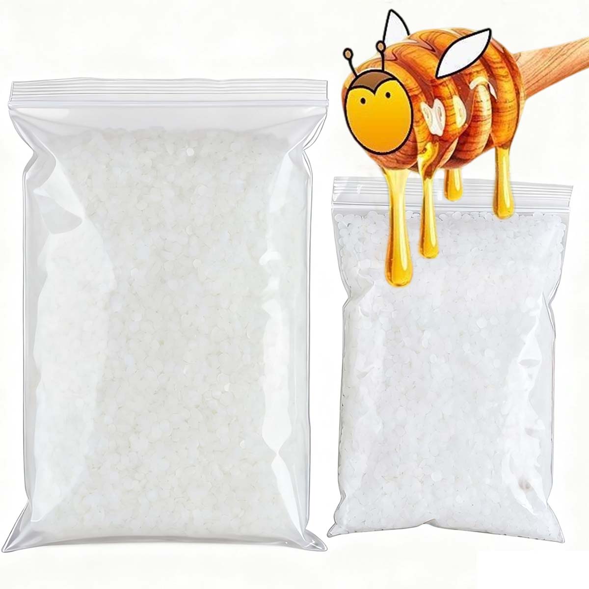 200g-1000g Biały Wosk Pszczeli – Candle Making With Beeswax recenzja i cena
