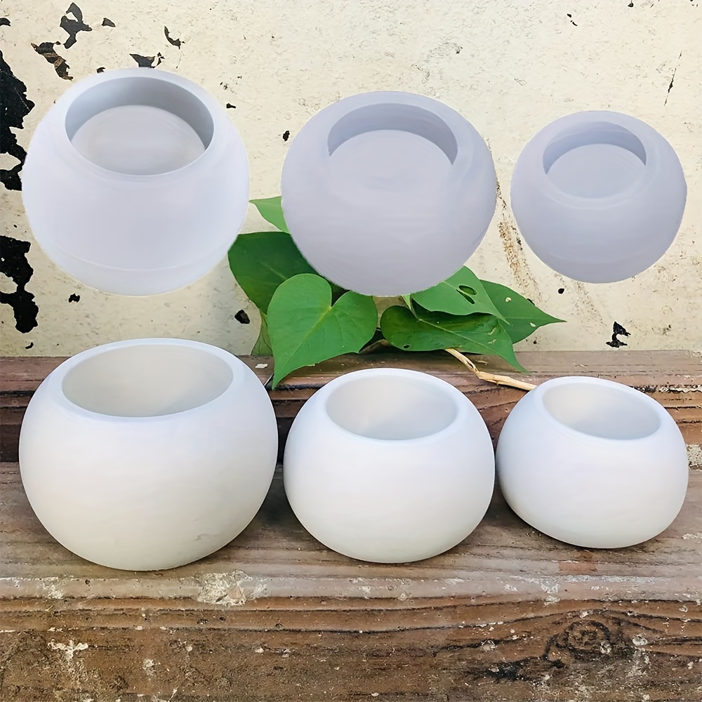 3 szt. - Okrągła silikonowa fo – Candle Making Vessels recenzja i cena
