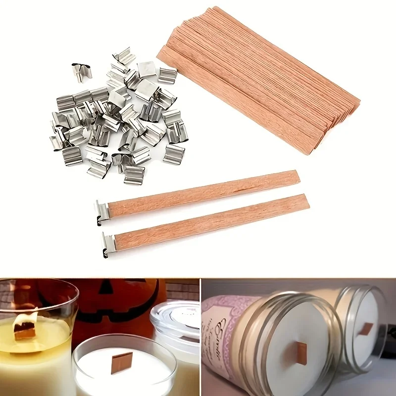 1-5 Sztuk Drewnianych Knotów d – Wood Wick Crackle recenzja i cena