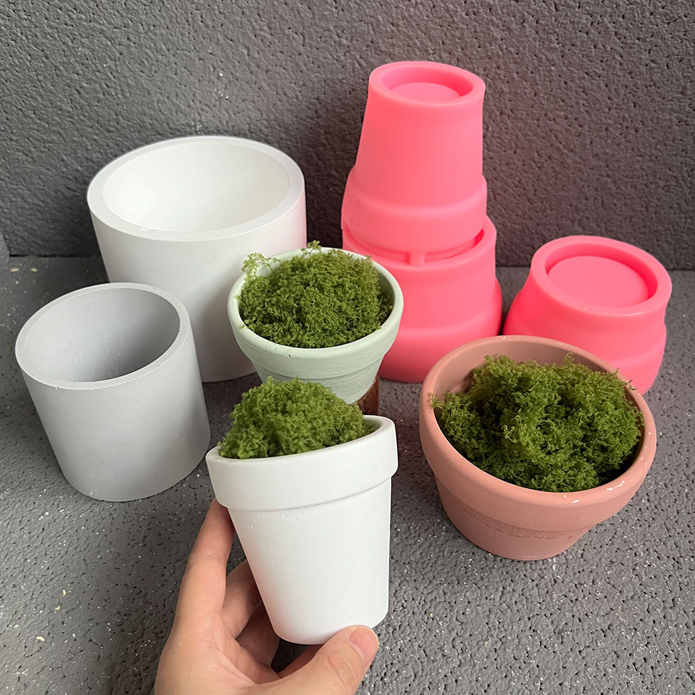 Duża betonowa doniczka silikon – Candle Making Vessels recenzja i cena