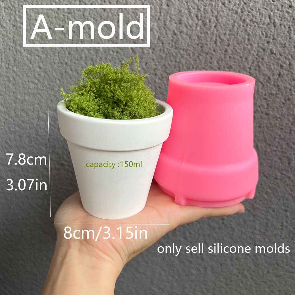 Duża betonowa doniczka silikon – Candle Making Vessels recenzja i cena