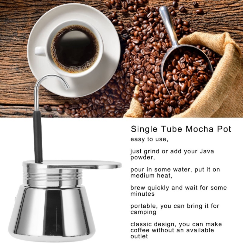 Kawiarka do moka ze stali nier – Pour Pot Aluminum recenzja i cena