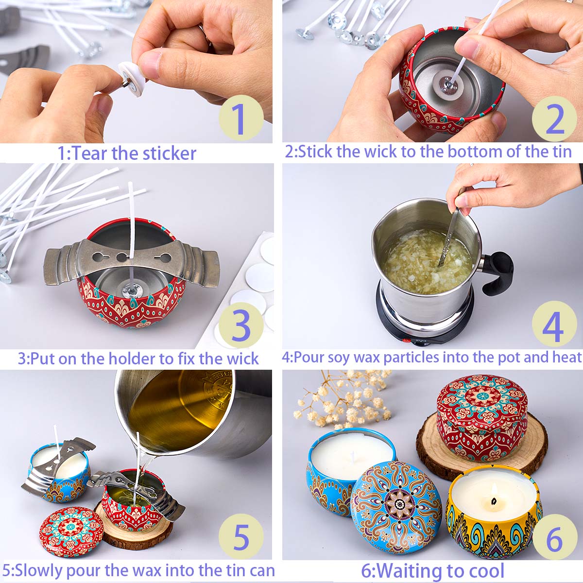 Zestaw do samodzielnego robien – Candle Making Vessels recenzja i cena