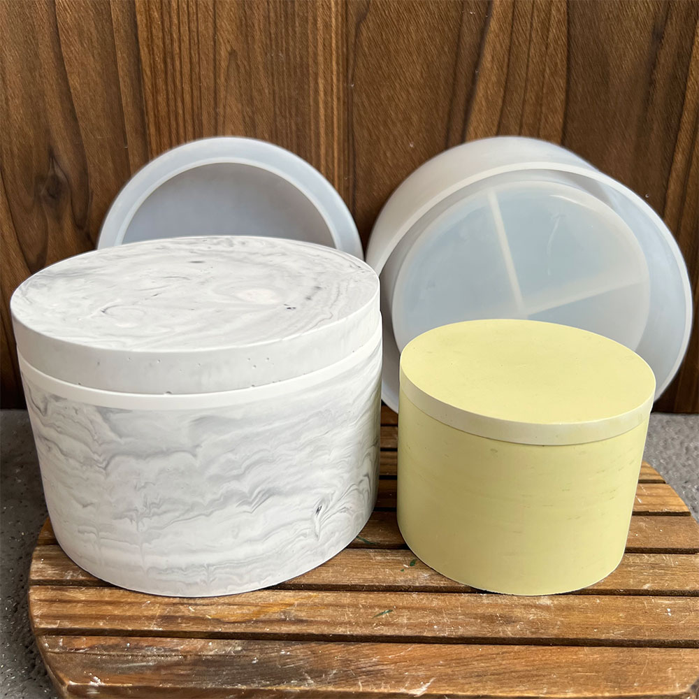 Okrągła Cementowa Forma Siliko – Candle Making Vessels recenzja i cena