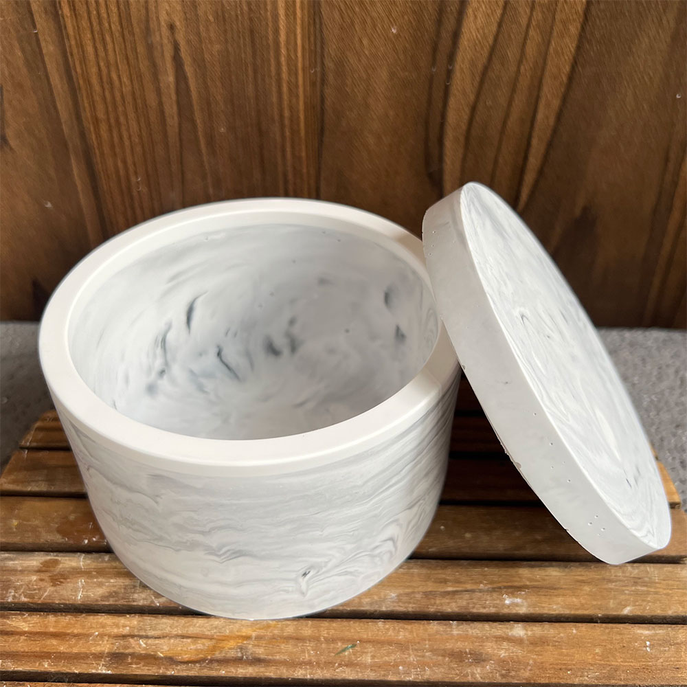 Okrągła Cementowa Forma Siliko – Candle Making Vessels recenzja i cena