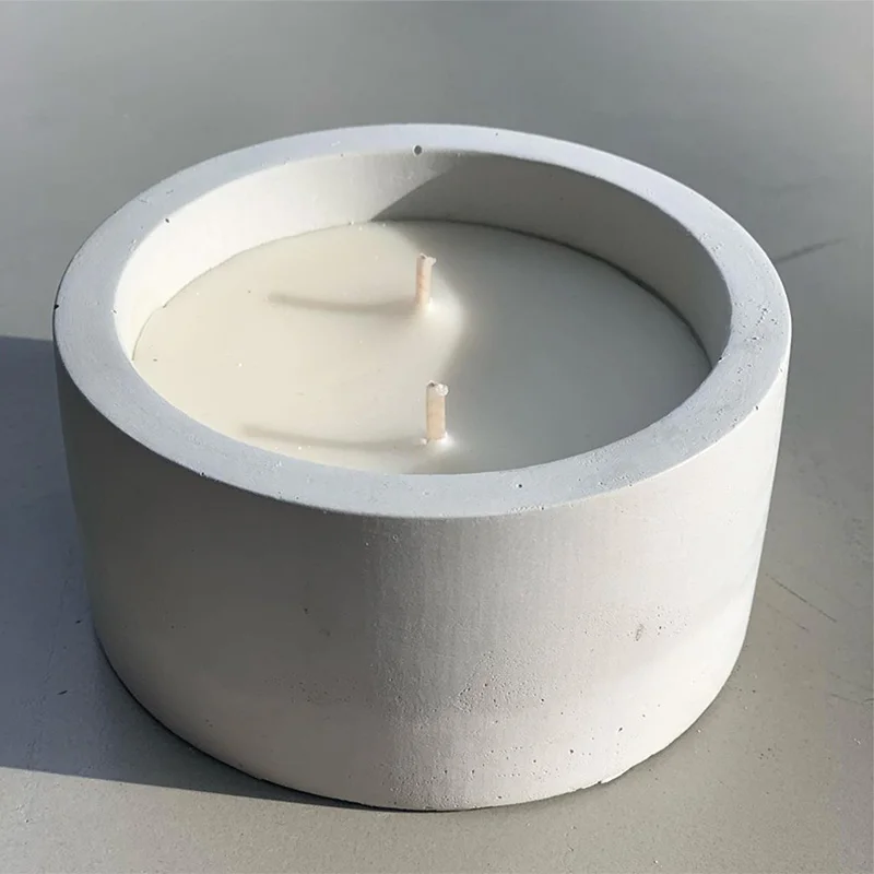 3 rozmiary Okrągłe formy beton – Candle Making Vessels recenzja i cena