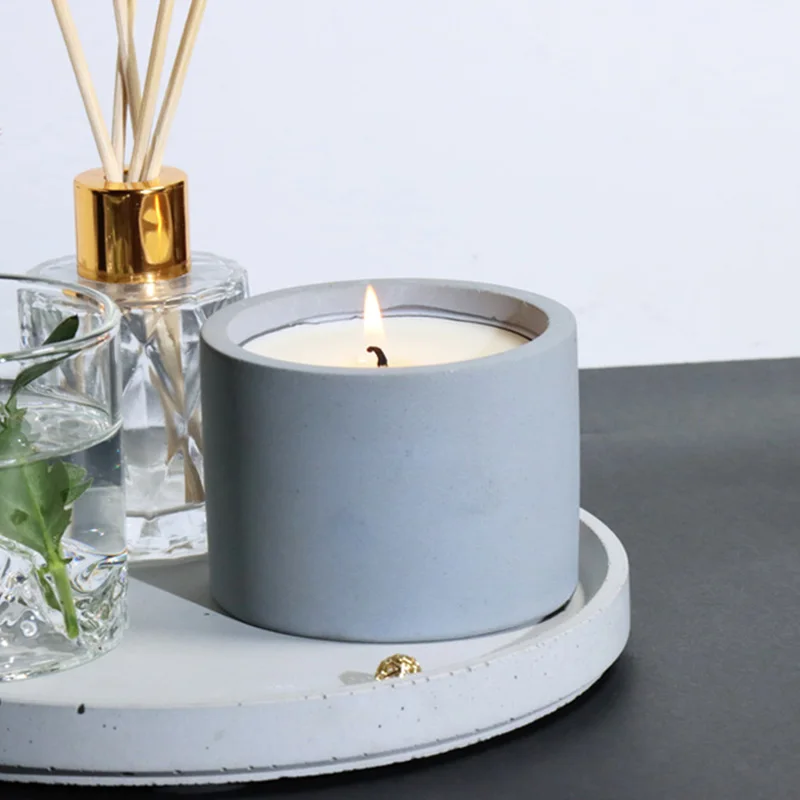 3 rozmiary Okrągłe formy beton – Candle Making Vessels recenzja i cena