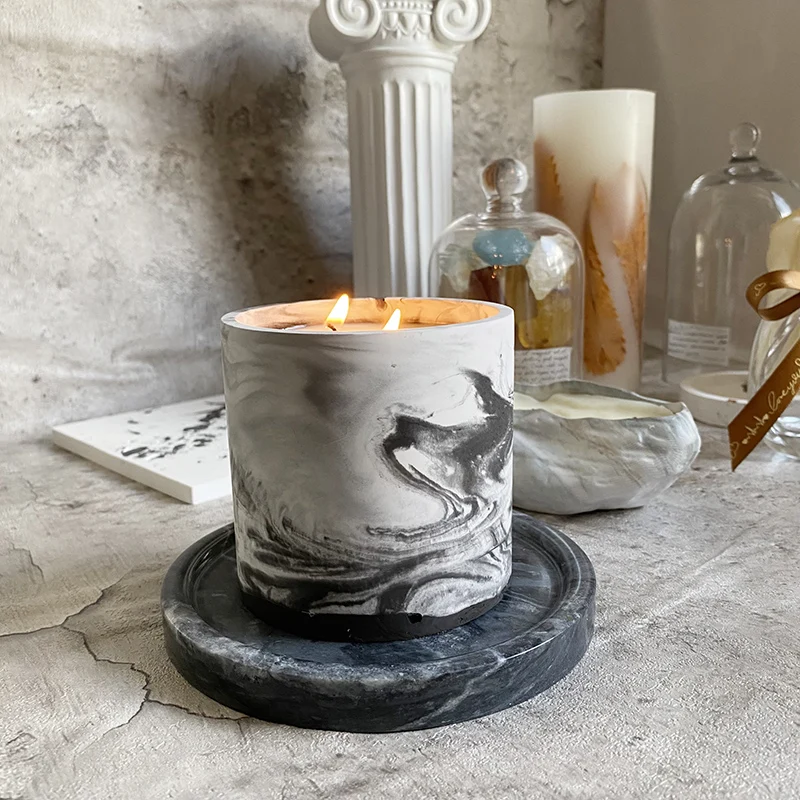 3 rozmiary Okrągłe formy beton – Candle Making Vessels recenzja i cena
